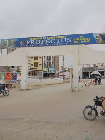 Saadi Garden block 3 plot for sale