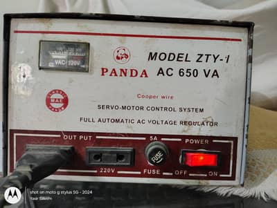 Panda Servo motor control steblizer