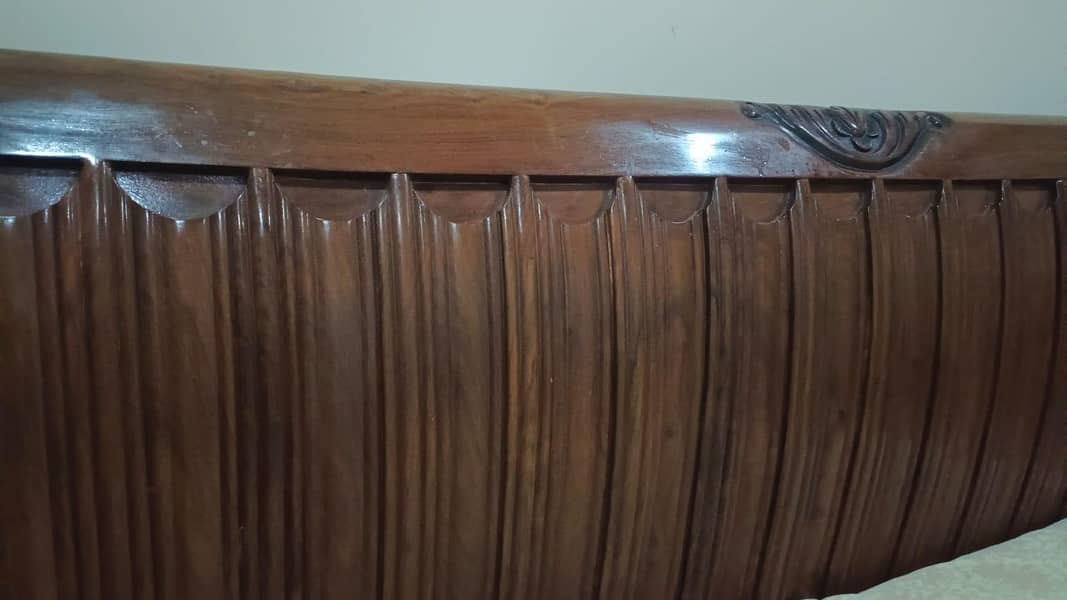 pure solid wooden bed 1