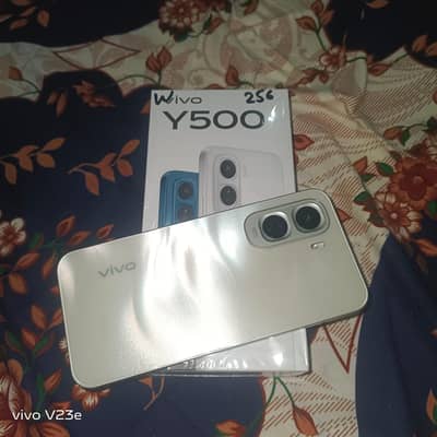 Vivo y500 only box open  full warranty need for cash urgent salle