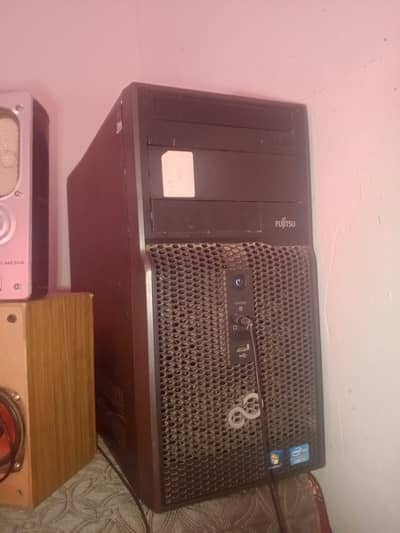 complete desktop setup fujistu core 2duo 4gb ram 18.5 acer monitor