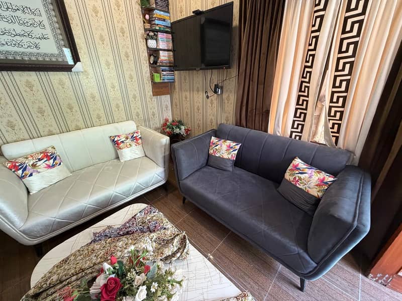2 seater sofa set set 6