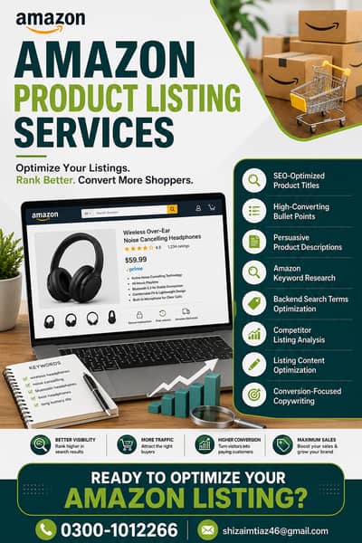 Amazon Product Listing Expert – Rank Higher, Sell More