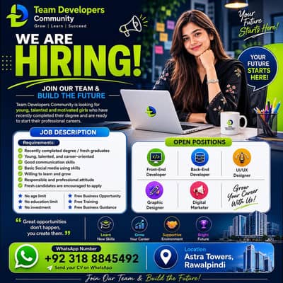 Female Staff Required | Jobs For Freshers | Office Jobs