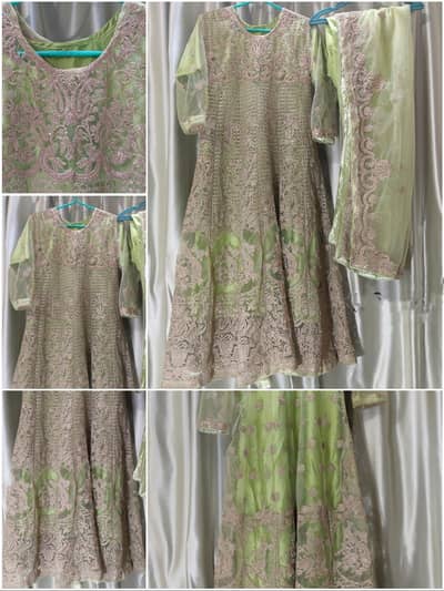 Full embroidered Maxi