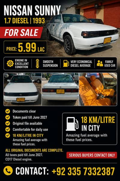 Nissan Sunny 1993