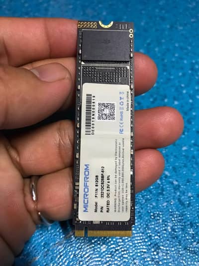 3 SSD 512 Gb 95-100% health | Delivery Available All Over Pakistan