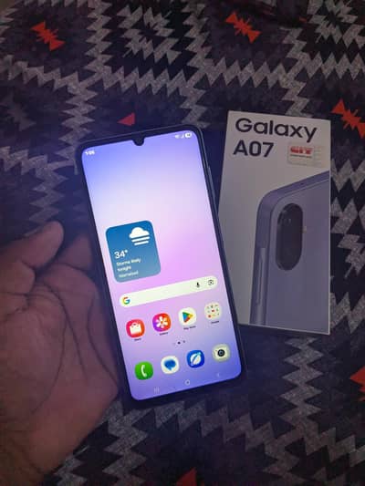 Samsung Mobile A07 (4/64) with box