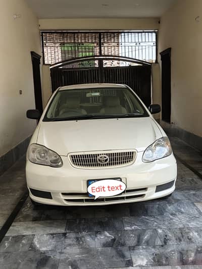Toyota Corolla XLI 2006