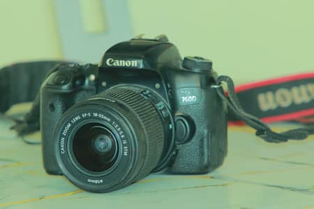 Canon 760d 18/55 Stm lens ke sath