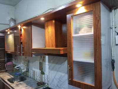 Premium Wooden Kitchen Cabinets - Complete Set | Excellent Condition