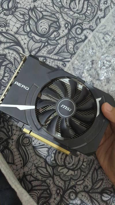 msi rx 560 2gb Over clocked itx aero