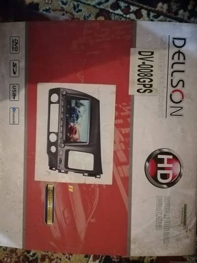 car panel with DVD player