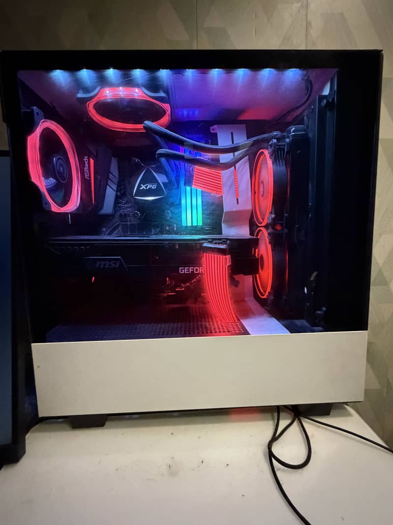 High end gaming pc ryzen 5800x+RTx3080+32gb ram 3