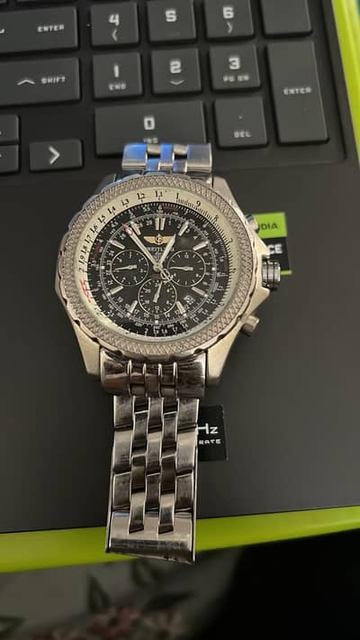 Breitling Bentley Motors Chronograph Automatic Black Dial Men's Watch