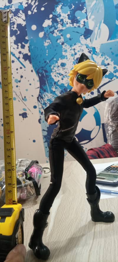 Cat Noir Action Figure from Miraculous Lady Bug