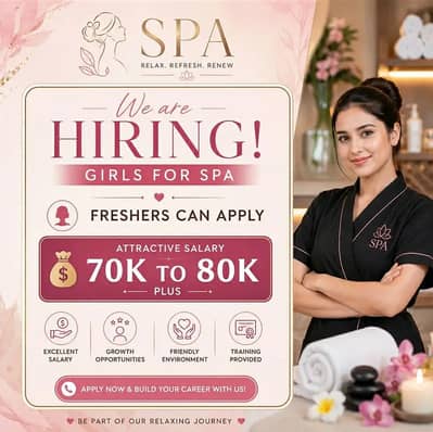 Girls Required For Spa