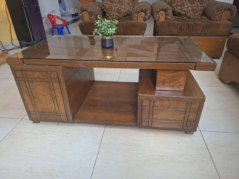 solid Wooden Lounge Table 0