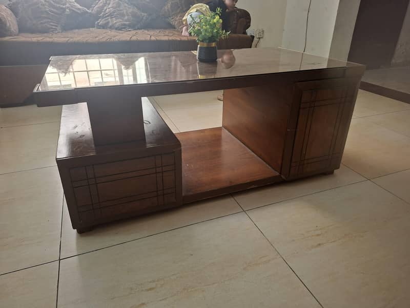 solid Wooden Lounge Table 1