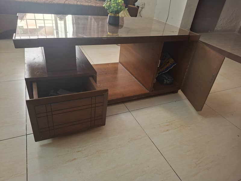 solid Wooden Lounge Table 2