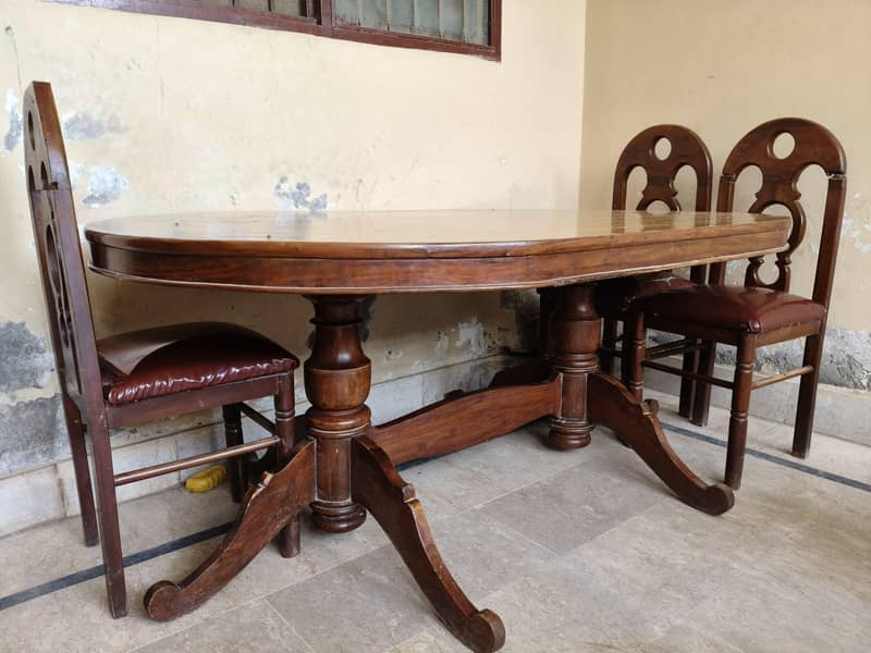 Dining table and chairs 2
