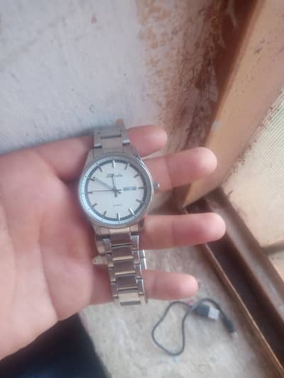 Faleda watch. steel chain