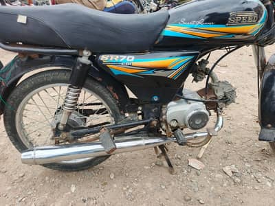 Hi speed 2021 model Black model  contact 03258987760
