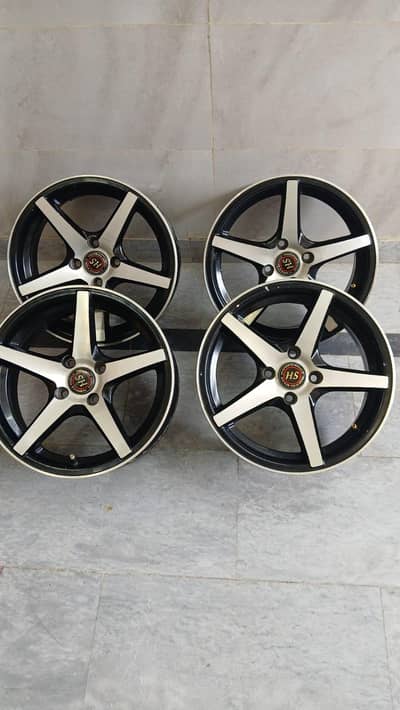 15"inch  star rims alloy rims