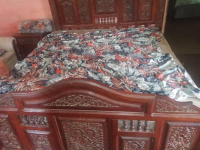 king size chaniioti bed with spring mattress