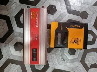 MPPT Solar charge controller and DC to AC converter
