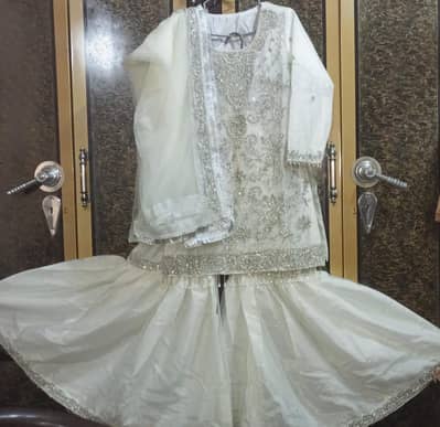 Bridal Dress For Nikkah| New | Totally Hand Made