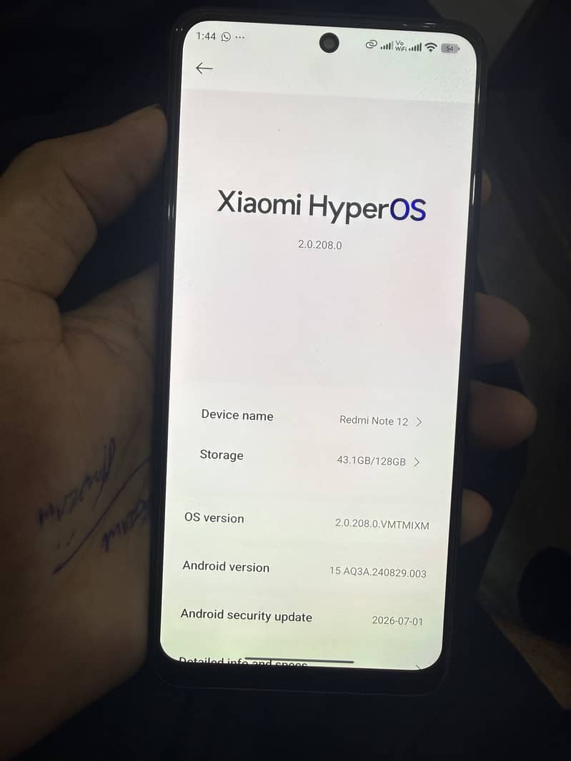 Xiaomi Redmi Note 12 6