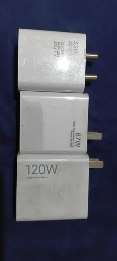 100% Original Xiaomi Redmi  Charger 33W 67W 120W
