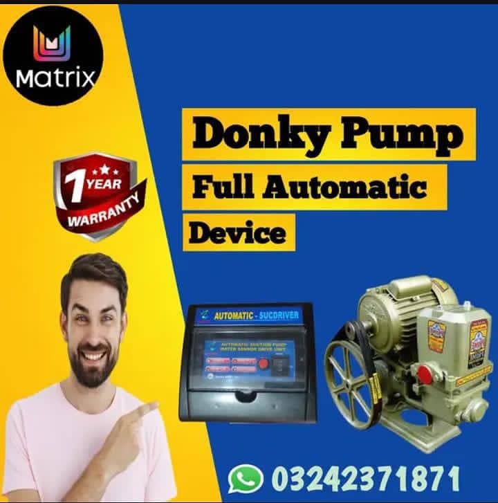 FULLY AUTOMATIC WATER SENSOR DONKY PUMP CONTROLLER 2