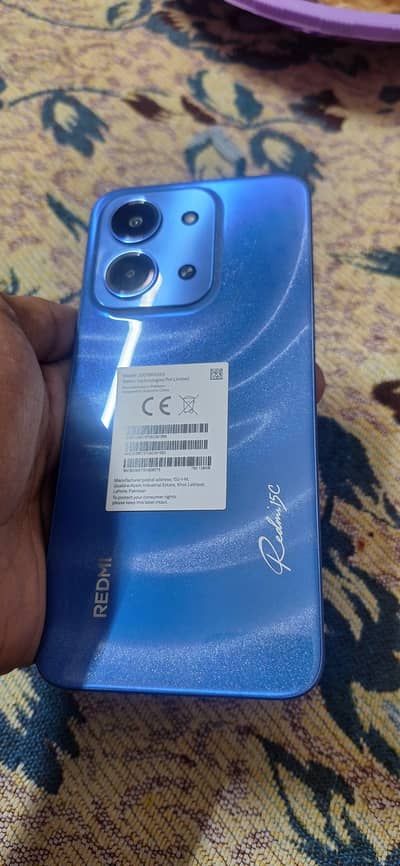 Redmi 15C 12 /128 dual pta approved only 2 month use