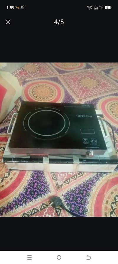 Electric Stove Clearn condition