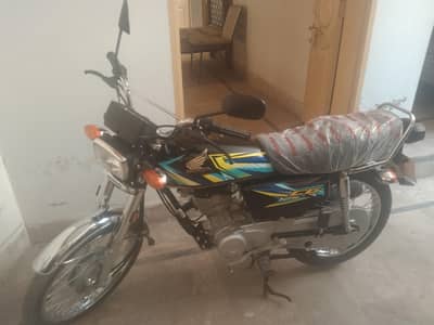 cg 125 black colour