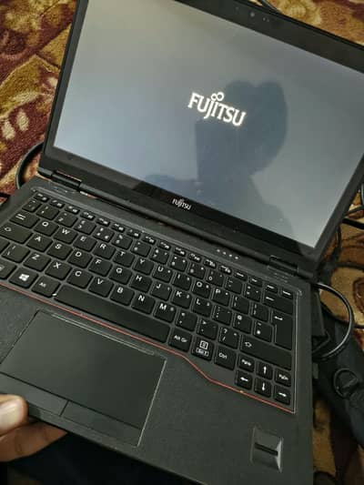 Fujitsu laptop 360 tab with touch screen