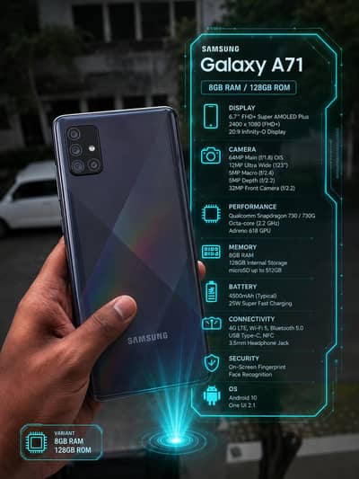 Samsung Mobile A71