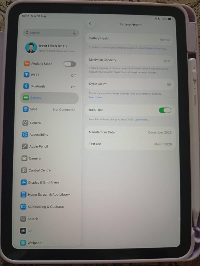 ipad 11th (A16) 2