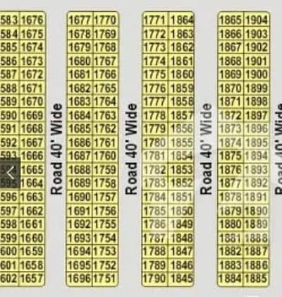 5 marla plot khyaban e amin Block L. . prime location. near park masjdi