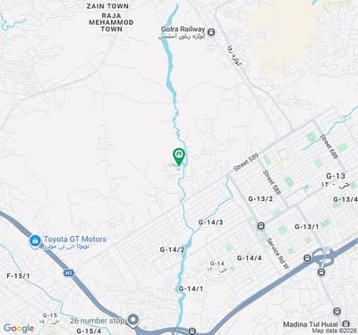 40-80 = 14 Marla Plot For Sale in F-14/4 Islamabad