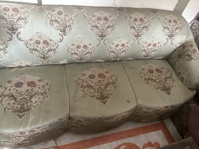 6 seater sofa set 3-2-1 sofa for sale very beautiful color just wash