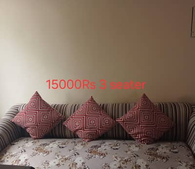 grey 3 seater