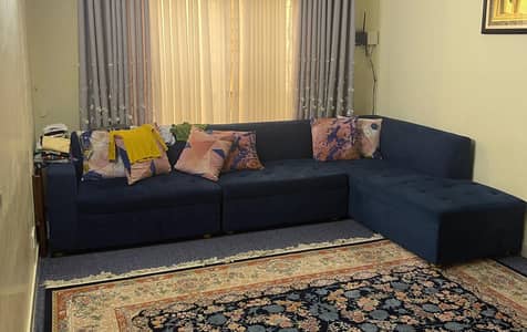 L Shaped Sofa 10x6ft