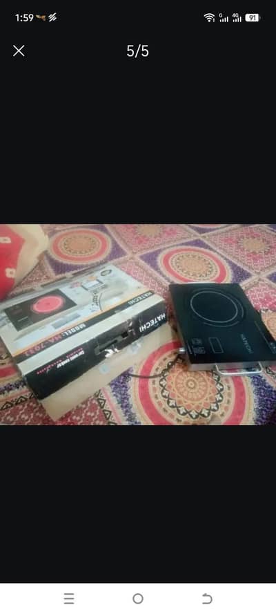 Electric Stove Clean condition