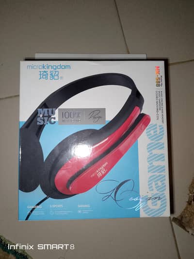 Headset with Microphone & Converter for Usb