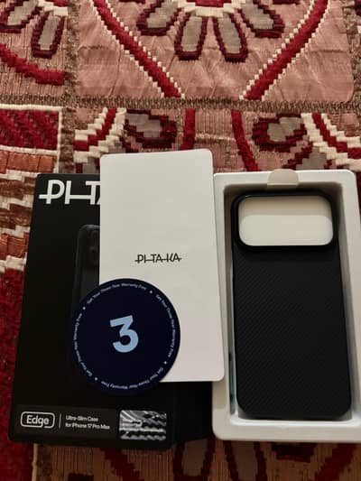 Pitaka original black case for iphone 17 pro max