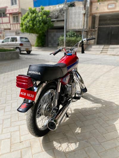 Honda CG 125 1989 model for sale karachi number