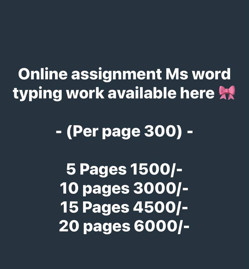 Online work 2
